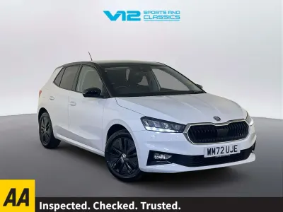 Used Skoda Fabia Colour Edition 110 HP (80 kW) 2023 White Hatchback