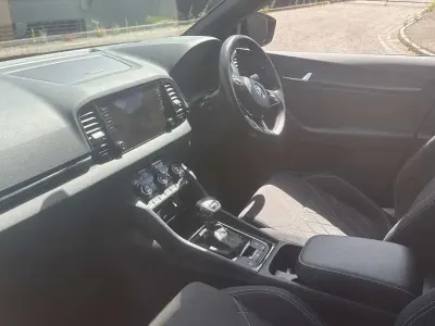 Used Skoda Karoq SportLine 150 HP (110 kW) 2023 Orange SUV