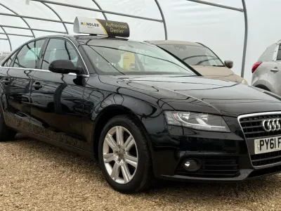 Usado Audi A4 211 CV (155 kW) 2012 Negro Berlina