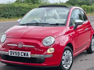 Used Fiat 500 Pop 69 HP (50 kW) 2009 Cabriolet