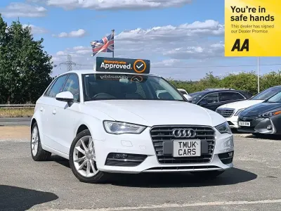 Used Audi A3 2014 Pearl white Hatchback