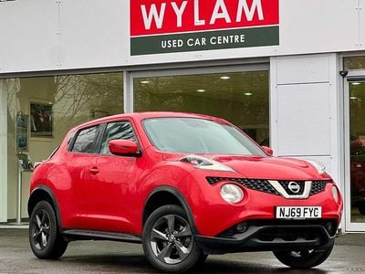 Used Nissan Juke Acenta 112 HP (82 kW) 2019 Red SUV