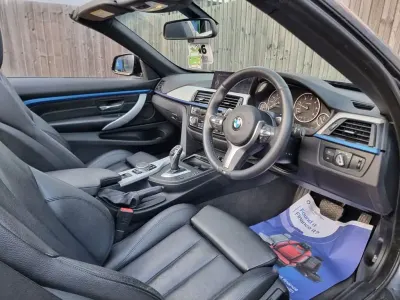 Used BMW 420 Cabriolet M Sport 190 HP (139 kW) 2016 Grey Cabriolet