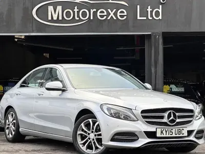Used Mercedes C220 170 HP (125 kW) 2015 Silver Sedan