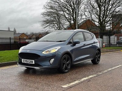 Used Ford Fiesta Active 100 HP (73 kW) 2019 Blue Hatchback