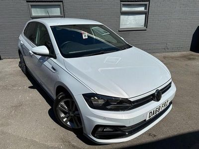Used VW Polo R-line 95 HP (69 kW) 2018 Silver Hatchback