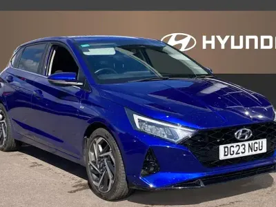 Używany Hyundai i20 Premium 101 KM (74 kW) 2023 Niebieski Hatchback