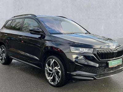 Black magic pearl effect Used 2025 Skoda Karoq SportLine SUV | £27,690 (Fair price)