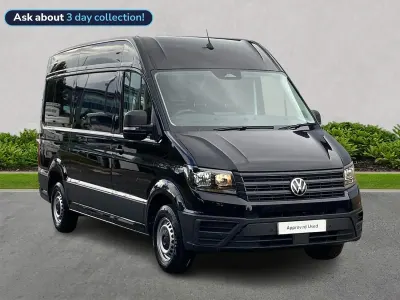 Used VW Crafter 140 HP (102 kW) 2025 Black Van