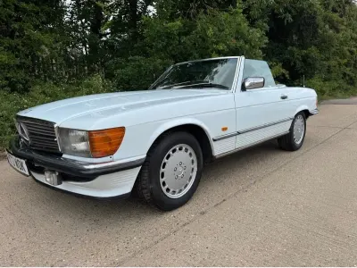 Used Mercedes SL300 1988 White Cabriolet