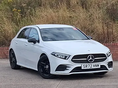 Used Mercedes A180 Executive 136 HP (100 kW) 2022 White Hatchback