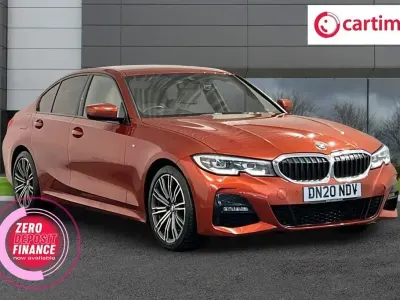 Begagnad BMW 320 M Sport 188 HK (138 kW) 2020 Orange Sedan