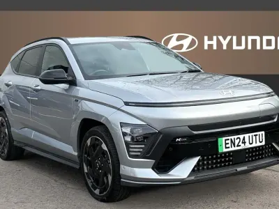 Usado Hyundai Kona N Line 160 kW (218 HP) 2024 Prateado SUV