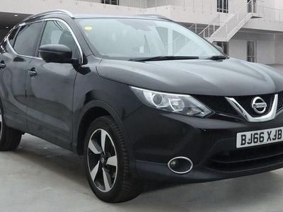 Used Nissan Qashqai N-Connecta 2016 Black SUV