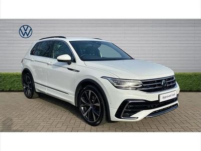 Used VW Tiguan R-line 150 HP (110 kW) 2022 White SUV