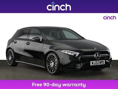 Black Used 2022 Mercedes A35 AMG Executive Hatchback | £25,899 (Fair price)