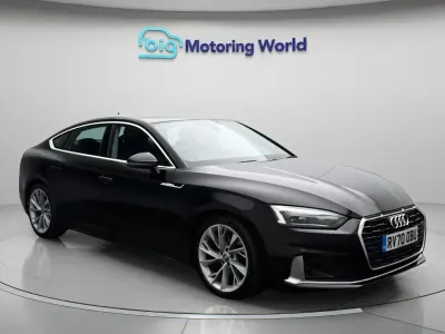 Used Audi A5 Sportback Sport 2020 Black Hatchback