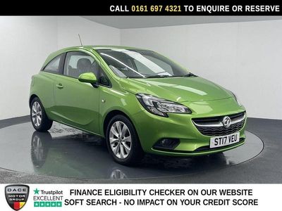 Used Vauxhall Corsa 75 HP (55 kW) 2017 Green Hatchback