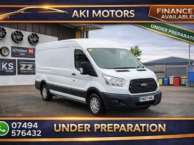 Used Ford Transit 130 HP (95 kW) 2017 White Van