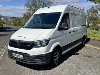 Second-hand MAN TGE 2020 Alb Van