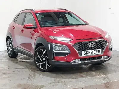 Used Hyundai Kona Premium 141 HP (103 kW) 2019 Red SUV