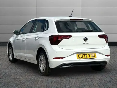 Used VW Polo Life 95 HP (69 kW) 2022 White Hatchback