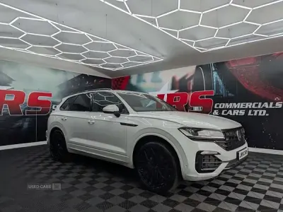 Used VW Touareg R-line 2019 White SUV