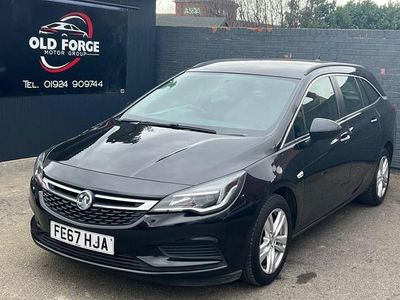 Used Vauxhall Astra 2017 Black Estate