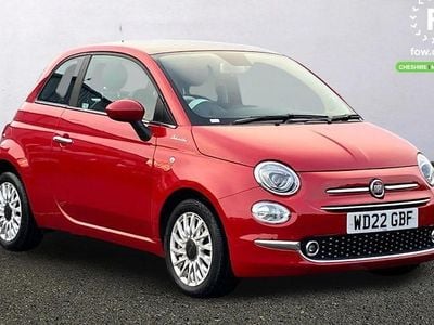 Red Used 2022 Fiat 500 Dolcevita Hatchback | £10,999 (Fair price)