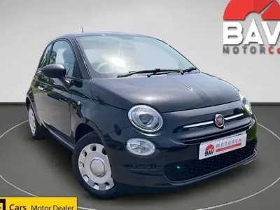 Used Fiat 500 Pop 69 HP (50 kW) 2017 Black Hatchback