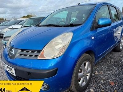 Used Nissan Note SE 2007 Blue Hatchback