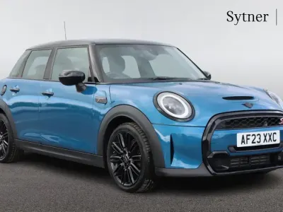 Used Mini Cooper S Exclusive 176 HP (129 kW) 2023 Blue Hatchback