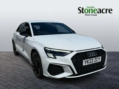Used Audi A3 Sportback Advanced 150 HP (110 kW) 2022 White Hatchback
