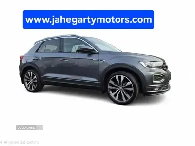 Used VW T-Roc R-line 115 HP (84 kW) 2018 Grey SUV