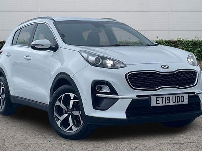 Used Kia Sportage 136 HP (100 kW) 2019 White SUV
