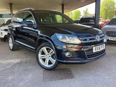 Używany VW Tiguan R-line Edition 150 KM (110 kW) 2016 Czarny SUV