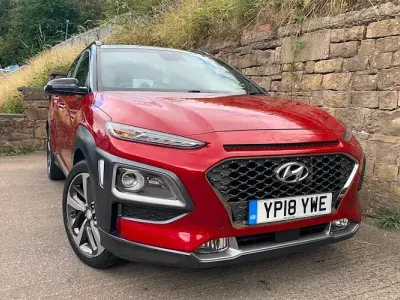 Used Hyundai Kona Premium 177 HP (130 kW) 2018 Red SUV