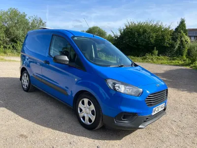Used Ford Transit Trend 100 HP (73 kW) 2020 Blue Van