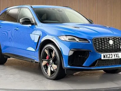 Used Jaguar F-Pace SVR 551 HP (405 kW) 2023 Blue SUV