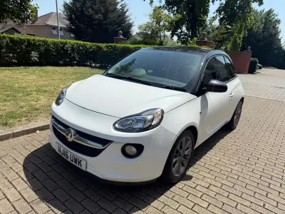 Used Vauxhall Adam Jam 2016 White Hatchback