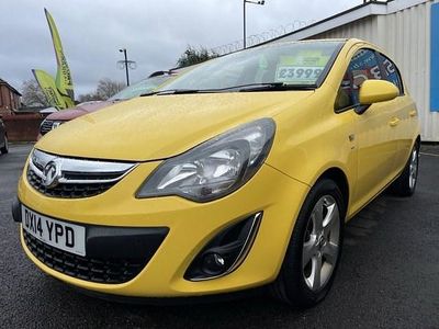 Used Vauxhall Corsa 100 HP (73 kW) 2014 Yellow Hatchback