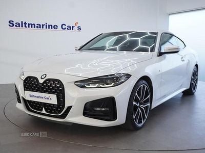 White Used 2022 BMW 420 M Sport Coupe | £30,990 (Fair price)