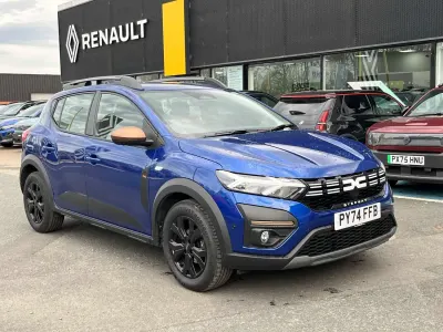 Begagnad Dacia Sandero Extreme 2024 Blå Halvkombi