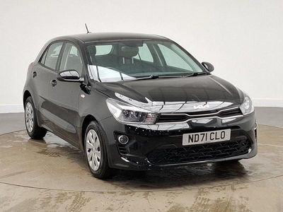 Used Kia Rio 83 HP (61 kW) 2022 Black Hatchback