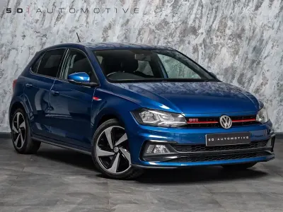 Used VW Polo GTI 200 HP (147 kW) 2019 Blue Hatchback