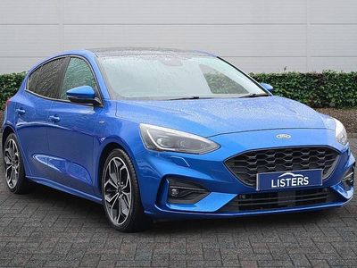 Used Ford Focus ST-Line X 120 HP (88 kW) 2018 Blue Hatchback