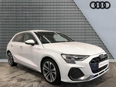 Used Audi A3 S-Line 147 HP (108 kW) 2025 White Hatchback