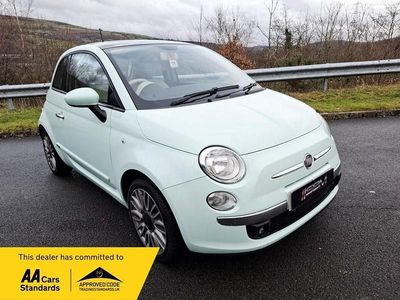 Green Used 2015 Fiat 500 Lounge Hatchback | £4,299 (Fair price)