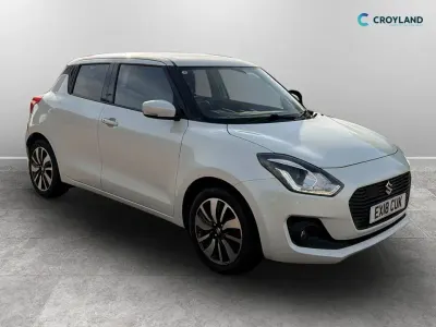 Used Suzuki Swift SZ5 111 HP (81 kW) 2018 White Hatchback