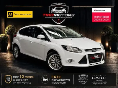 Used Ford Focus Zetec 115 HP (84 kW) 2013 White Hatchback